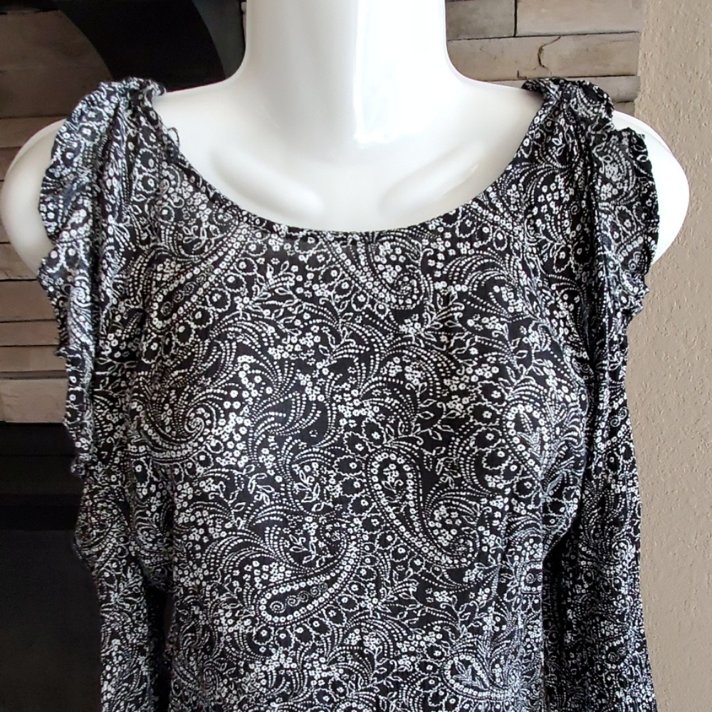 Cold shoulder blouse